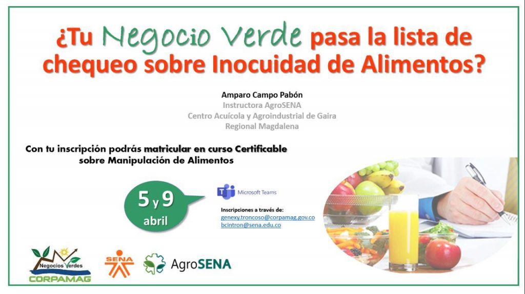 Chequeos sobre inocuidad de alimentos 2021