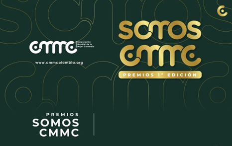 Banner con logo premio SOMOS CMMC