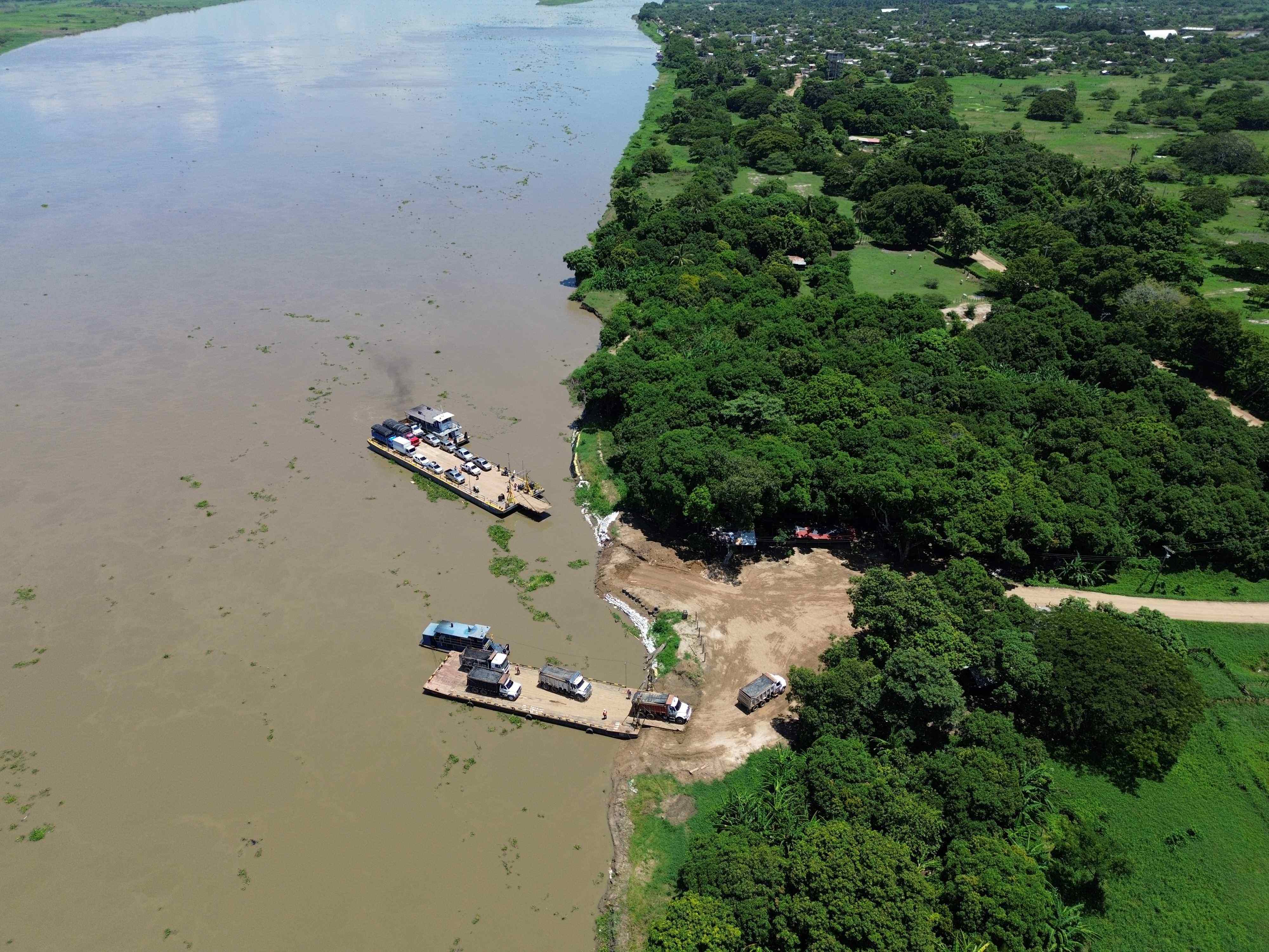 Imagen drone ferry